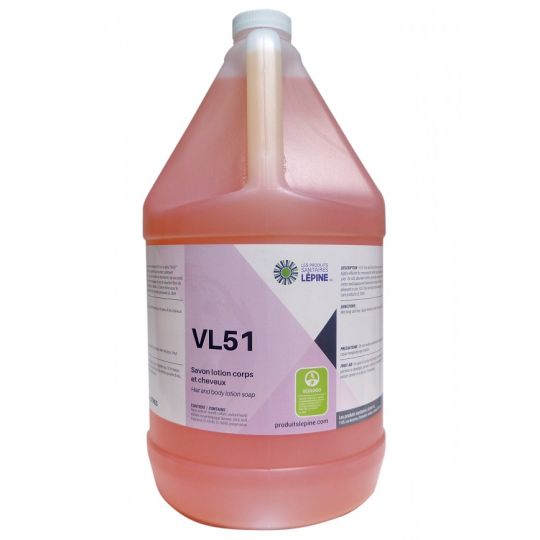 VL51 Savon corps et cheveux écologique - 4 Litres