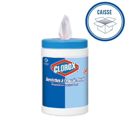 Lingettes désinfectantes chlorées CLOROX