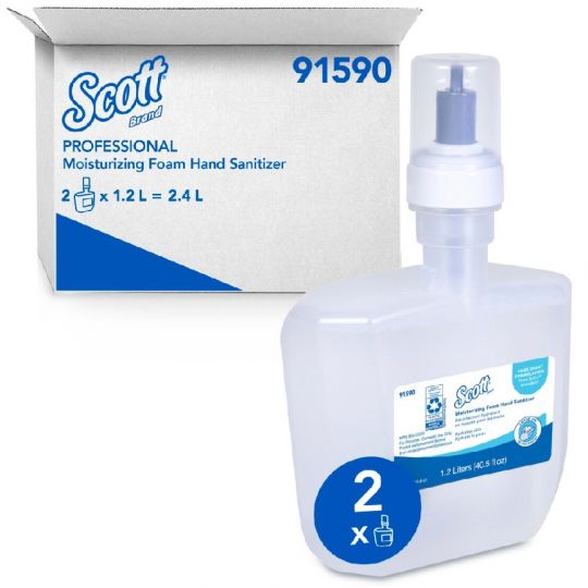 91590, désinfectant hydratant en mousse pour les mains Scott® Pro