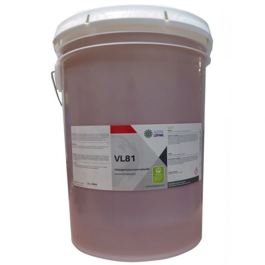 VL81 Détergent liquide écologique pour lave-vaisselle industriel 20 Litres