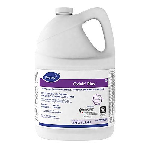 Oxivir® Plus, nettoyant désinfectant concentré, 3.78 L