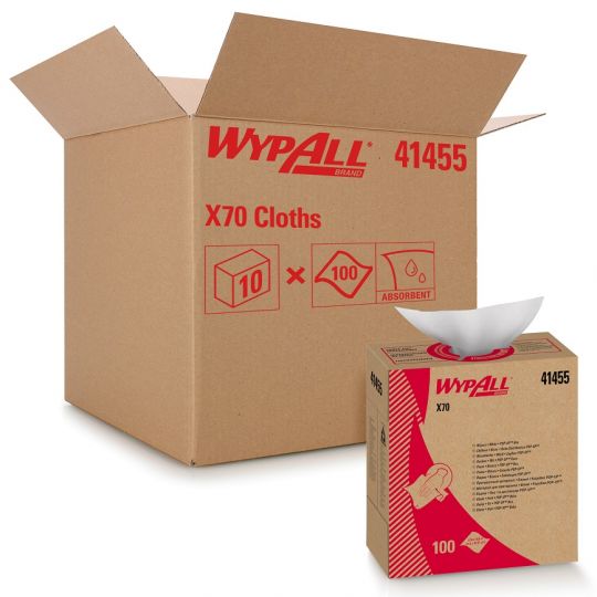 WYPALL X70, papier essuie-tout blanc