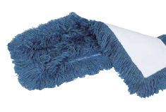 Vadrouille sèche bleue en nylon, 48''