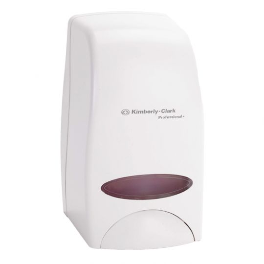 Distributrice manuelle pour cartouche de savon Scott® Essential, blanche