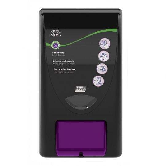 Distributrice noire pour savon industriel DEB STOKO