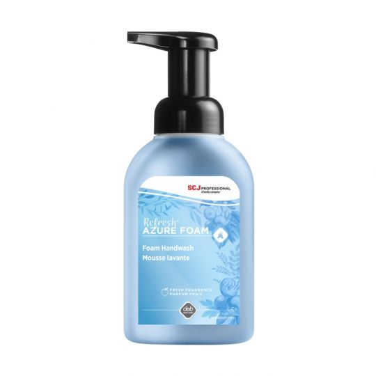 REFRESH AZURE FOAM, savon à mains en mousse légèrement parfumé, 296 mL