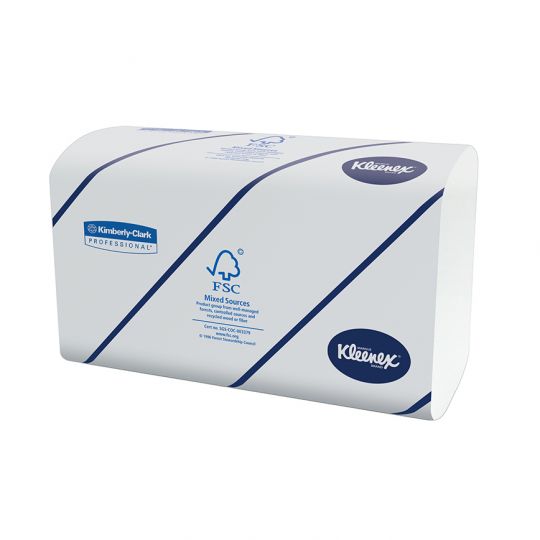 KLEENEX®, papier à mains blanc ultra doux plis multiples