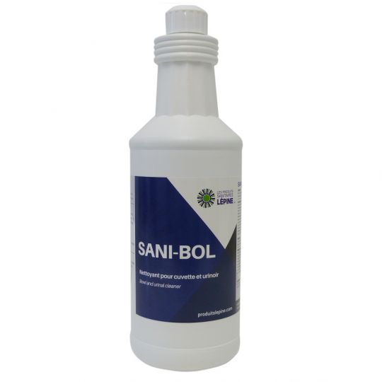 SANI-BOL, nettoyant pour cuvettes et urinoirs